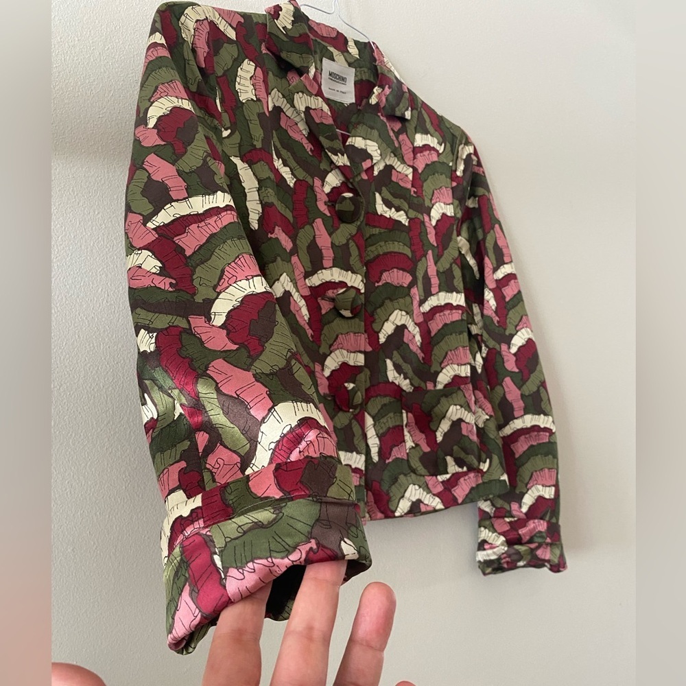 Moschino Cheap & chic crop Blazer size 6 in fantastic condition - Picture 8 of 14